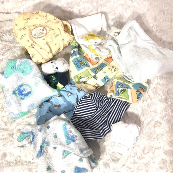 Other - Baby boy lot sleepers booties socks rompers pants